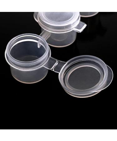 ZEAYEA 100 Strips 2ml Empty Paint Cup Pots with Lids - Arts Crafts Storage Containers - Buy Online on GoSupps.com