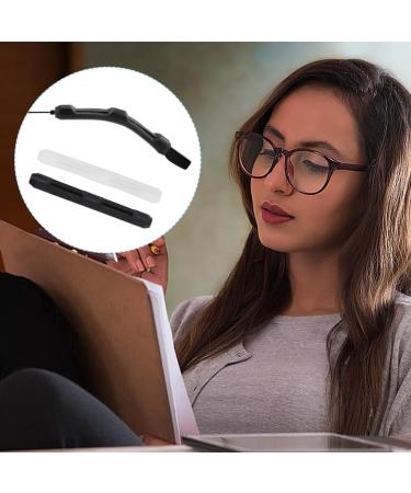 Buy Autuuuckee 10 Pairs Silicone Glasses Brackets - Non-Slip Universal for Sports & Running - Black & White - Buy Online on GoSupps.com