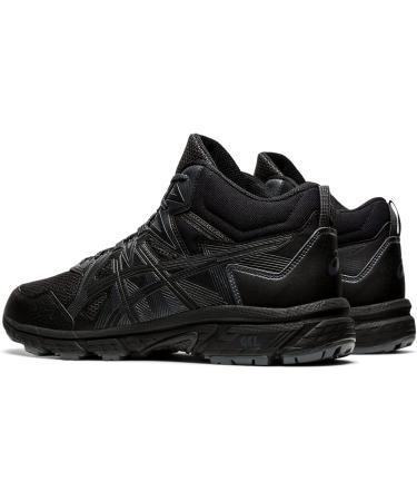 ASICS Men's Gel-Venture 8 Mid Top Running Shoes 10.5 - Black/Black - Buy Online on GoSupps.com