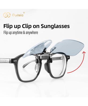 Goiteia Blue Light Filter Gaming Glasses Clip-On | 380-500nm | Flip-Up 50% Clear - Perfect for Gamers & Esports Accessories - Buy Online on GoSupps.com