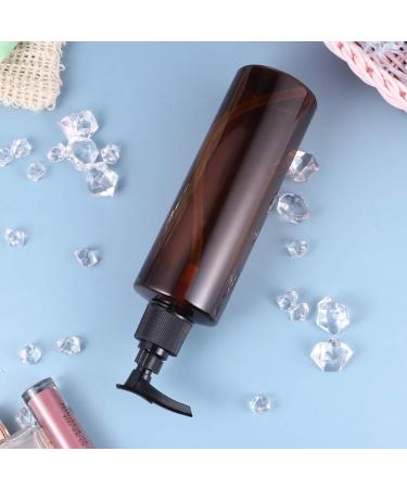 Beaupretty 6Pcs 250ml Soap Dispenser Pump Bottles Travel Empty Lotion Pump Bottle Refillable Bottle for Liquid Soap Lotions Shampoo (Brown Body Random Pump Head) - Buy Online on GoSupps.com