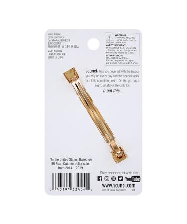 Scunci Gemstone Hair Barrette - Stylish 1-Piece Accessory - Buy Online on GoSupps.com