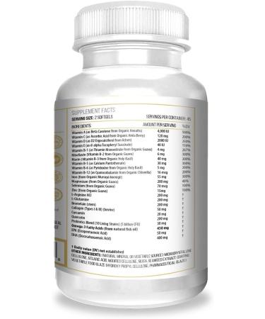 ACTIF Surgery Recovery Supplement with 20+ Advanced Factors and Omega-3 Non GMO Made in USA 90 Count Double Chlorella Factor + Zinc - Buy Online on GoSupps.com