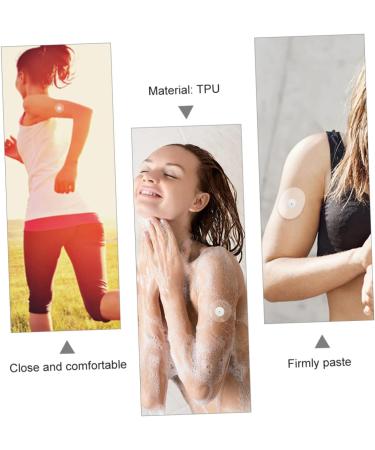 Uonlytech 10-Pack Adhesive Stain Stickers - Waterproof Shower Plaster & TPU Sensor Patches for Electronics - Easy Removal & High Elasticity - Buy Online on GoSupps.com