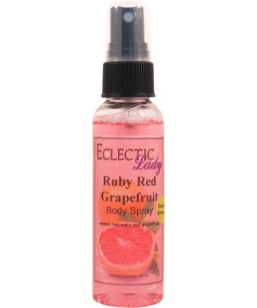 Ruby Red Grapefruit Body Spray (Double Strength) 2 ounces Body Mist for Women with Clean Light & Gentle Fragrance Long Lasting Perfume with Comforting Scent for Men & Women Cologne with Soft 2 Fluid Ounces (Double Strength)