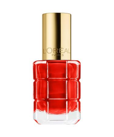 L 'L'Oreal Paris Nail Polish Oil Colour Enriched from Precious Oils 446 Bonaparte Red