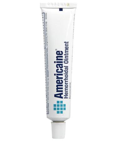 Americaine Hemorrhoidal Ointment 20% Benzocaine 1 oz - Maximum Strength Relief - Buy Online on GoSupps.com