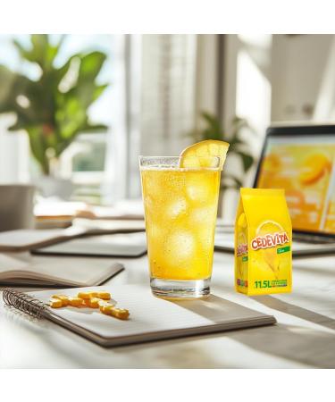 Boisson instantan e Cedevita au go t de citron - contient 9 vitamines pour dynamiser le corps et l'esprit - 900 g pour 11 5 litres (citron) - Buy Online on GoSupps.com