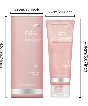  Crsetmyth Collagen Gel Cream Collagen Moisturizing Cream with 12 Disposable Towels Firming Face Gel Cream Collagen Moisturizing Gel Hydrates Skin 100g - Buy Online on GoSupps.com