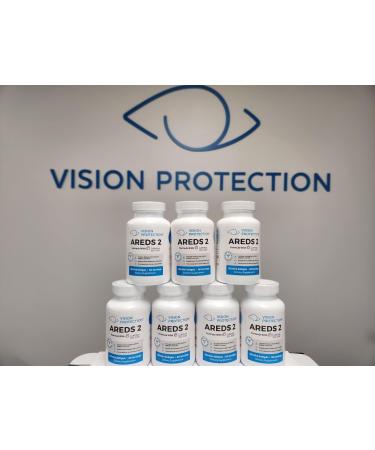 VISION PROTECTION AREDS 2 Eye Vitamin & Mineral Supplement for Ocular Health Natural Eye Institute AREDS 2 Study Formula with Lutein Vitamin C & Zeaxanthin 120 Mini Softgels - Buy Online on GoSupps.com