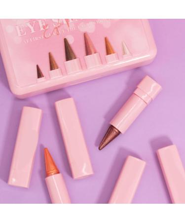  Generisch Glitter Eyeliner Set of 6 Makeup Products Eyeliner Pencil for Makeup For Girls and Women Dance Wedding Cosplay Fans Brides College Students Parties - Buy Online on GoSupps.com