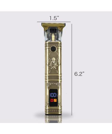 DSP Cordless Men's Beard Trimmer - Zero Gap LED Display Type-C Quick Charge 7500RPM 3-Speed 4 Combs | Pirate 91218 - International Shipping Available - Buy Online on GoSupps.com