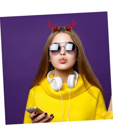 Didiseaon 6 Pairs Christmas Antler Hair Clip Christmas Hair Barrettes Christmas Party Hairpins Deer Antler Hair Pin Christmas Barrettes Antler Horn Hairpins Girl Child Metal The Photo - Buy Online on GoSupps.com