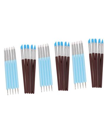 DOITOOL 3 Sets 10pcs Nail Art Carving Tools Pottery Dotting Tools Nail Manicure Tools Dotting Pen for Nails Manicure Dotting Pen Clay Tools Nails Art Supplies Remove Marks