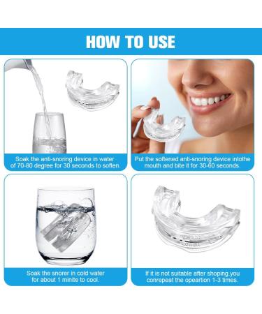 ACWOO Anti Snoring Devices Snoring Solution Stop Snoring Devices Snore Stopper Prevent Bruxism & Snore Mouthpiece Safe Effective and Comfortable Stop Snoring Aids Anti Snoring for Men and Women - Buy Online on GoSupps.com