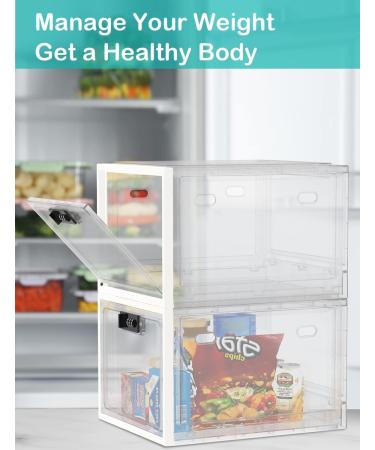 Medicine Lock Box - Safe Storage for Medications Food and Devices | Large Clear Lockable Box for Home & Office - Buy Online on GoSupps.com