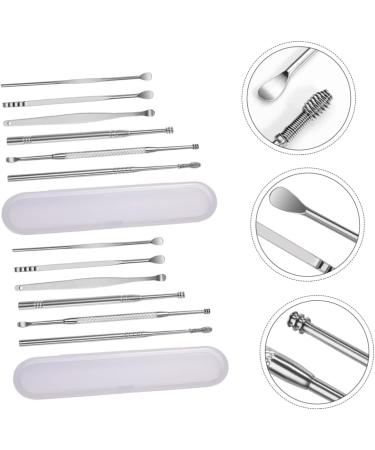 Healeved Ear Cleaning Tools Set - 4 Pcs Spring Ear Pick Kit for Ear Wax Removal - Buy Online on GoSupps.com