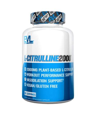 EVLution Nutrition L-Citrulline2000 2000 mg 90 Veggie Capsules