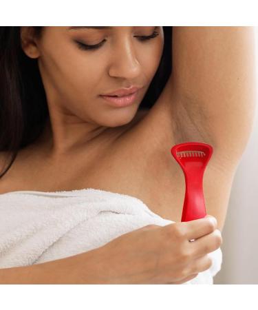 Buy Generic Women's Razor - Smooth Manual Razor for Face Armpits Legs & Bikini - Comfortable Handle | International Shipping Available - Buy Online on GoSupps.com