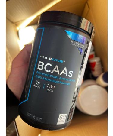  Rule 1 Proteins Rule1 BCAA Blue Raspberry - 510g - Buy Online on GoSupps.com