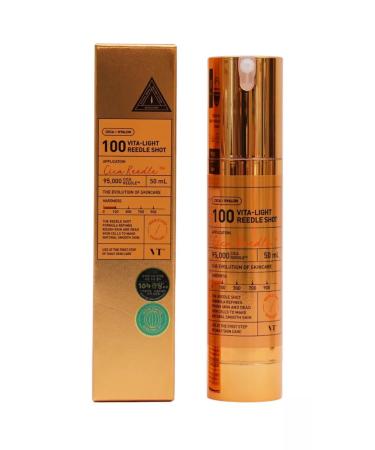 G n rique Vita-Light Reedle Shot Serum Cica + Hyalon 50 ml Smoothing Skin Care - Made in Korea - VT Cosmetcs