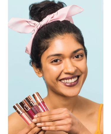 M2U NYC Metallic Liquid Lipstick - Long Lasting High Impact Color | Metallic Ink Lipstick for Women (Red - Empire State) - Buy Online on GoSupps.com