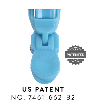The Hair Shop Shark Clip (Sky Blue) | Enhanced Alligator Grip Clip | US Patented | Professional Salon Quality | Made In Korea (10 Pack) - Buy Online on GoSupps.com