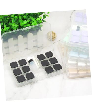 Solust Lenses Travel Set | Portable Contact Lens Kit & Accessories | Eye Case Tweezers & Holder in Black - 15.8x9.5cm - Buy Online on GoSupps.com