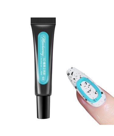 Nail Polish Gel | Nail Gel Highly Pigmented Beautiful Vibrant Nail Gel Polish for at Home Highly Pigmented Long-Lasting Healthy Resin Stereo Adhesive Nail Polish Gel for Nail 02
