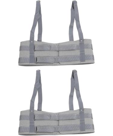 2pcs Pelvic Support Belt for Women - Breathable Lower Back Brace with Suspenders - Lumbar Support (L) - International Shipping Available - Buy Online on GoSupps.com