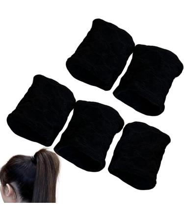 Elastic Hair Ties Wide Hair Ties Hair Elastics | Hair Accessories Seamless Elastics Rubber Bands No Damage Ponytail Holders Pony Tails Hair Ties - Buy Online on GoSupps.com