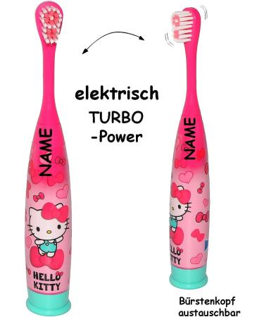 Hello Kitty Electric Toothbrush for Kids | Battery-Operated High-Quality Bristles | Perfect Baby & Children's Toothbrush - Buy Online on GoSupps.com