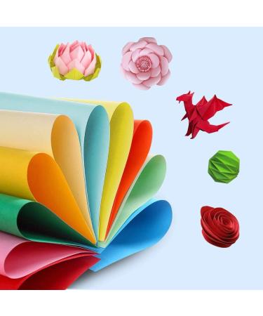 Color A4 Paper  100 Pcs A4 DIY Craft Origami Paper for Coloured Printer Paper  DIY Arts  Crafts  Paper Cutting(10 Colors) - Buy Online on GoSupps.com