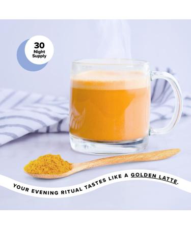 Complement Restore Golden Latte - Calm Magnesium Powder Deep Sleep Aid Drink - Reishi Ashwagandha Valerian & L-Theanine - Nighttime Recovery Relaxation Adaptogens Mix - No Melatonin (30 Servings) 30 Servings (Pack of 1 - Buy Online on GoSupps.com