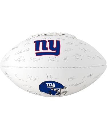 logobrands New York Giants Autograph Signature Football