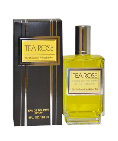 Tea Rose by Perfumers Workshop for Women - 4 Ounce EDT Spray 2 Fl Oz (Pack of 1) - Buy Online on GoSupps.com