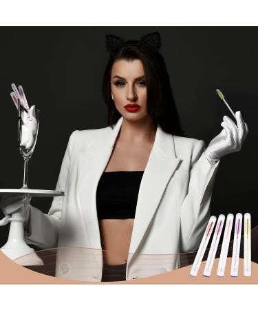 200 Piece Mascara Wand Set with 100 Lash Spoolies and Diamond Empty Brush - Colorful Eyebrow Applicator for Eyelash Extensions - Buy Online on GoSupps.com