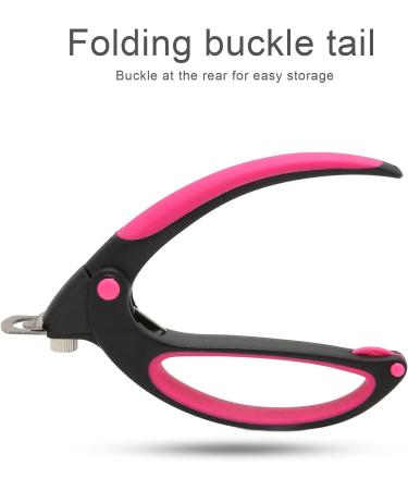 Acrylic Nail Clipper Stainless Steel Flexible Fake Nail Tip Trimmer with Silicone Handle Professional Acrylic Nail Tip Cutter Trimmer Manicure Tool for Salon Home - Buy Online on GoSupps.com