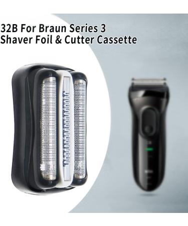 YanBan Replacement Electric Shaver Head for Braun Series 3 - 32B Compatible with 320 330 340 350 380 301s 310s 3000s 3010s 3020s 330S-4 3050cc 3040s - International Shipping Available - Buy Online on GoSupps.com