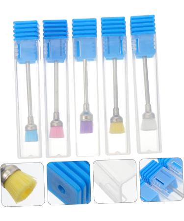 POPETPOP 5pcs Nail Dust Brush Nail Art Tool Set Manicure Pedicure Tool Set Nail Care Tools Cleaning Brush Nail for Cleaning Fingernail Nail Drill Machine Nail Dust Cleaner Drill Rig Metal 7.5x1.2cm Assorted Color - Buy Online on GoSupps.com
