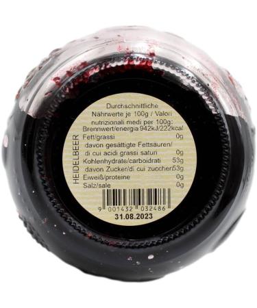 Darbo Naturrein Decorative Glass - Blueberry Jam - 640 g - Buy Online on GoSupps.com