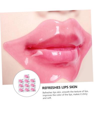FRCOLOR Collagen Lip Mask Pads 15-Piece Exfoliating Moisturizing Lip Treatment for Women - Buy Online on GoSupps.com