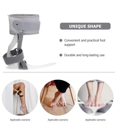 GLEAVI Foot Valgus Immobilizer - Plantar Relief & Achilles Tendonitis Brace for Men | Comfortable Night Splints & Orthotics Device - White PVC - Buy Online on GoSupps.com