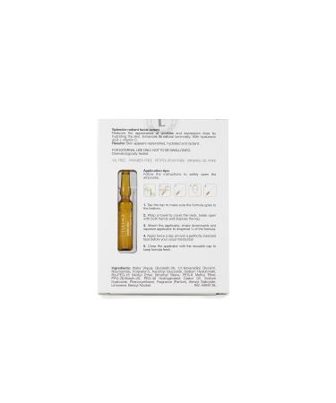 Splendor Radiant Facial Serum Ampoules | Hyaluronic Acid & Vitamin C for Skin Firming | Lullage Revitalizing Serum - Buy Online on GoSupps.com