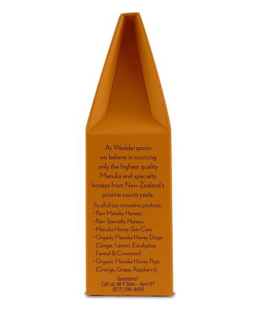 Wedderspoon Organic Manuka Honey Drops with Echinacea - 4 Oz | Authentic New Zealand Remedy for Dry Throats - Buy Online on GoSupps.com