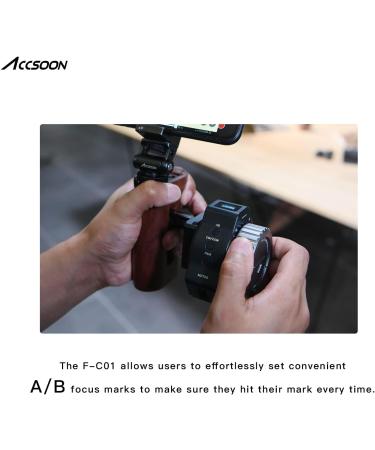 Accsoon F-C01 Wireless Follow Focus | Precision Control for Cinematic Filmmaking - Buy Online on GoSupps.com