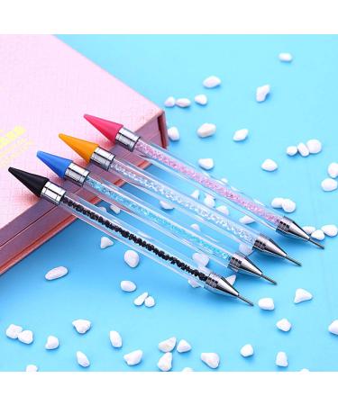 Onwon Dual-Ended Nail Rhinestone Picker Wax Tip Pencil - Manicure Nail Art Tool - Buy Online on GoSupps.com