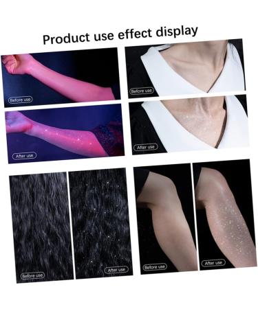 FOMIYES 4pcs Spray Body Glitter - Highlighter for Body Hair & Makeup | Shimmering Body Powder & Glitter Makeup - Buy Online on GoSupps.com