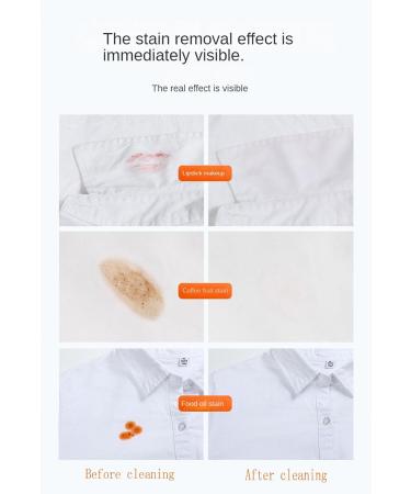 Stain Remover Pen - Set of 2 Stain Removal for White Clothes Portable No-Rinse Quick Stain Removal - Buy Online on GoSupps.com
