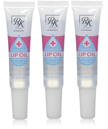 Ruby Kisses Hydrating Lip Oil Clear RLO01 (3 PACK) 0.33 Fl Oz (Pack of 3) - Buy Online on GoSupps.com